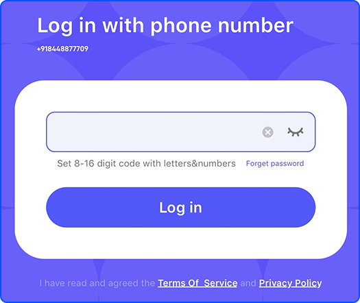  Enter verification code